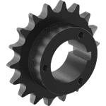 BAGINIE Split-Tapered Bushing-Bore Sprockets for ANSI Roller Chain