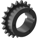 BAGINIH Split-Tapered Bushing-Bore Sprockets for ANSI Roller Chain