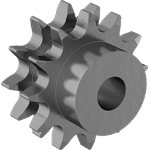 DFHBNBAB Sprockets for Double-Strand Metric Roller Chain