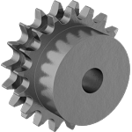 DFHBNBAH Sprockets for Double-Strand Metric Roller Chain