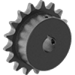 DFHBNBBI Sprockets for Double-Strand Metric Roller Chain