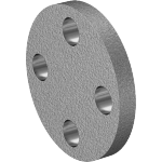 EEHAFKFDB Aluminum Unthreaded Pipe Flanges