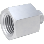 BIFJNBAH Miniature Medium-Pressure Aluminum Threaded Pipe Fittings