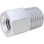 BIFJNBBF Miniature Medium-Pressure Aluminum Threaded Pipe Fittings