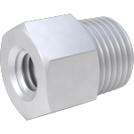 BIFJNBCC Miniature Medium-Pressure Aluminum Threaded Pipe Fittings