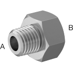 BIFJNBEE Miniature Medium-Pressure Aluminum Threaded Pipe Fittings