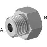 BIFJNBEG Miniature Medium-Pressure Aluminum Threaded Pipe Fittings