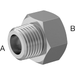 BIFJNBEH Miniature Medium-Pressure Aluminum Threaded Pipe Fittings