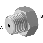 BIFJNBEJ Miniature Medium-Pressure Aluminum Threaded Pipe Fittings