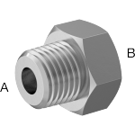 BIFJNBFC Miniature Medium-Pressure Aluminum Threaded Pipe Fittings