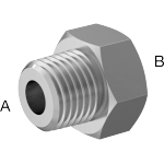 BIFJNBFD Miniature Medium-Pressure Aluminum Threaded Pipe Fittings