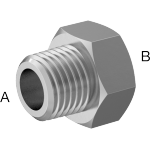 BIFJNBFH Miniature Medium-Pressure Aluminum Threaded Pipe Fittings