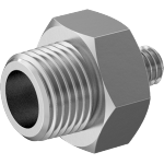 BIFJNBGD Miniature Medium-Pressure Aluminum Threaded Pipe Fittings