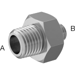 BIFJNBIJ Miniature Medium-Pressure Aluminum Threaded Pipe Fittings