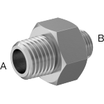 BIFJNBJC Miniature Medium-Pressure Aluminum Threaded Pipe Fittings