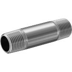 CHEEKCH Standard-Wall Aluminum Threaded Pipe Nipples and Pipe