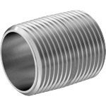 CHEEKDD Standard-Wall Aluminum Threaded Pipe Nipples and Pipe