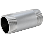 EEGGFKBEH Standard-Wall Aluminum Threaded Pipe Nipples and Pipe