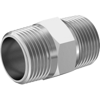 9491N115 Medium-Pressure Plated Brass Threaded Pipe Fittings