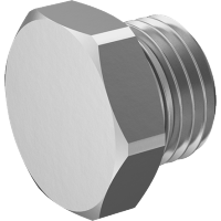 9491N137 Medium-Pressure Plated Brass Threaded Pipe Fittings