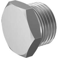 9491N138 Medium-Pressure Plated Brass Threaded Pipe Fittings