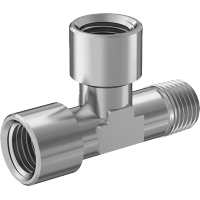 9491N148 Medium-Pressure Plated Brass Threaded Pipe Fittings