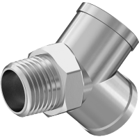 9491N168 Medium-Pressure Plated Brass Threaded Pipe Fittings