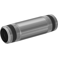 2729K115 Standard-Wall Brass Threaded Pipe Nipples and Pipe with Sealant