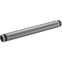 2729K124 Standard-Wall Brass Threaded Pipe Nipples and Pipe with Sealant