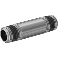 2729K19 Standard-Wall Brass Threaded Pipe Nipples and Pipe with Sealant