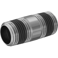 2729K22 Standard-Wall Brass Threaded Pipe Nipples and Pipe with Sealant