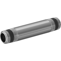 2729K25 Standard-Wall Brass Threaded Pipe Nipples and Pipe with Sealant
