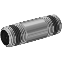 2729K27 Standard-Wall Brass Threaded Pipe Nipples and Pipe with Sealant