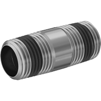 2729K28 Standard-Wall Brass Threaded Pipe Nipples and Pipe with Sealant