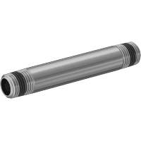 2729K33 Standard-Wall Brass Threaded Pipe Nipples and Pipe with Sealant