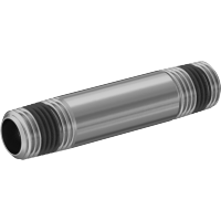 2729K34 Standard-Wall Brass Threaded Pipe Nipples and Pipe with Sealant