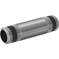 2729K35 Standard-Wall Brass Threaded Pipe Nipples and Pipe with Sealant