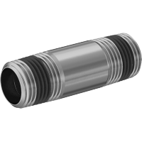 2729K36 Standard-Wall Brass Threaded Pipe Nipples and Pipe with Sealant