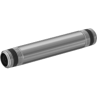 2729K53 Standard-Wall Brass Threaded Pipe Nipples and Pipe with Sealant