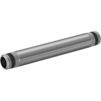 2729K62 Standard-Wall Brass Threaded Pipe Nipples and Pipe with Sealant