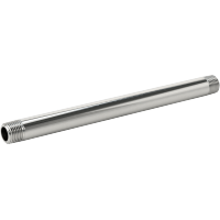 9176K161 Standard-Wall Chrome-Plated Brass Threaded Pipe Nipples and Pipe
