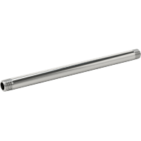 9176K171 Standard-Wall Chrome-Plated Brass Threaded Pipe Nipples and Pipe