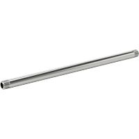 9176K181 Standard-Wall Chrome-Plated Brass Threaded Pipe Nipples and Pipe