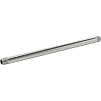 9176K192 Standard-Wall Chrome-Plated Brass Threaded Pipe Nipples and Pipe