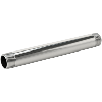 9176K196 Standard-Wall Chrome-Plated Brass Threaded Pipe Nipples and Pipe