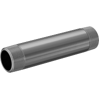 9149K113 Thick-Wall Brass Threaded Pipe Nipples and Pipe