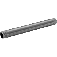 9149K136 Thick-Wall Brass Threaded Pipe Nipples and Pipe