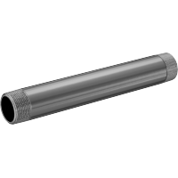9149K138 Thick-Wall Brass Threaded Pipe Nipples and Pipe