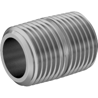9149K14 Thick-Wall Brass Threaded Pipe Nipples and Pipe