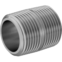 9149K16 Thick-Wall Brass Threaded Pipe Nipples and Pipe